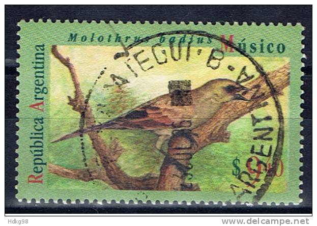 RA+ Argentinien 1995 Mi 2240 Vogel: Braunkuhstärling - Used Stamps