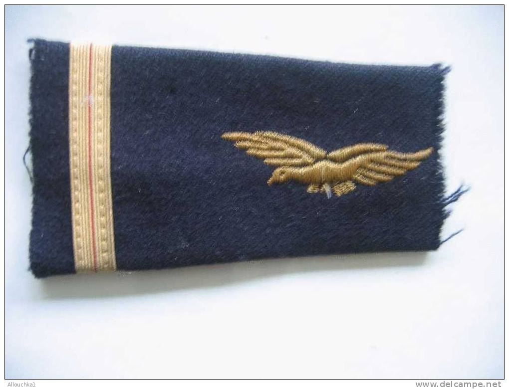 MILITARIA :EPAULETTE  DE RECONNAISSANCE DE GRADE  AVIATION - Autres & Non Classés