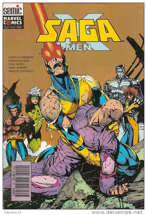 BD - X Men Saga N° 10 - (Semic Marvel Comics 1992) - XMen