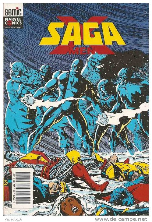 BD - X Men Saga N° 11 - (Semic Marvel Comics 1993) - XMen