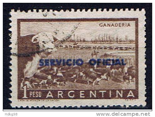 RA+ Argentinien 1955 Mi 81 Dienstmarke - Officials