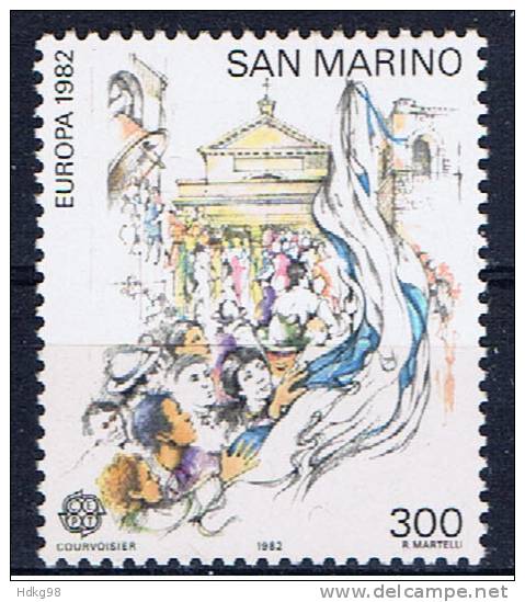 RSM+ San Marino 1982 Mi 1249** EUROPA - Ongebruikt