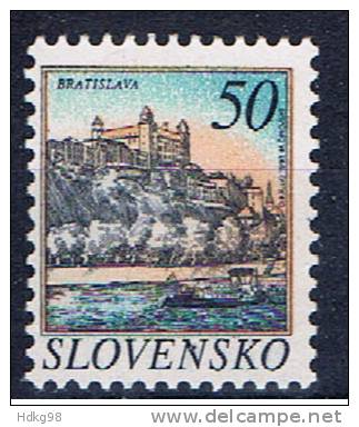 SK+ Slowakei 1993 Mi 186** Preßburg - Unused Stamps