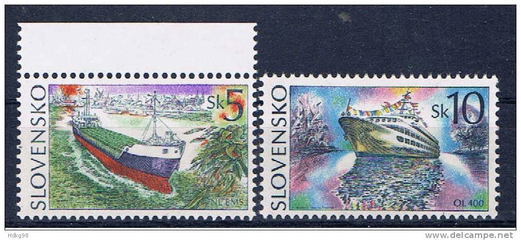 SK+ Slowakei 1994 Mi 213 215** - Unused Stamps