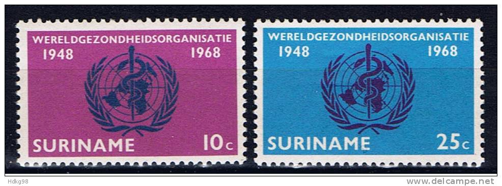 SME+ Surinam 1968 Mi 538-39 - Suriname ... - 1975