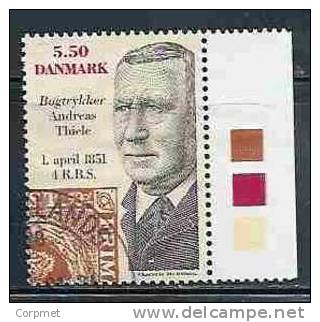 DENMARK - STAMPS On STAMPS - ANDREAS THIELE - Yvert # 1275 - VF USED - Used Stamps