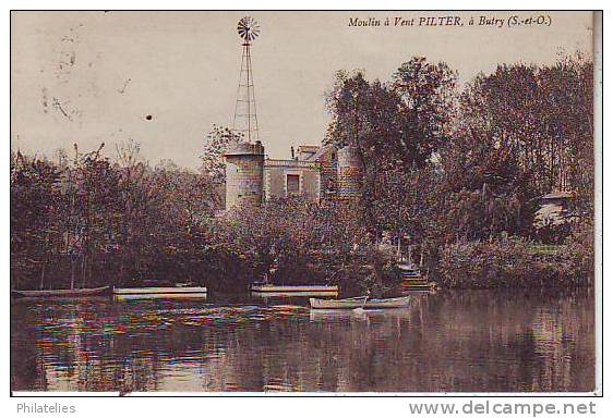 BUTRY  MOULIN A VENT PILTER  1906 - Butry