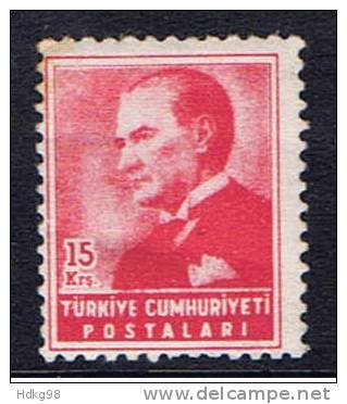 TR+ Türkei 1955 Mi 1410 Atatürk - Oblitérés