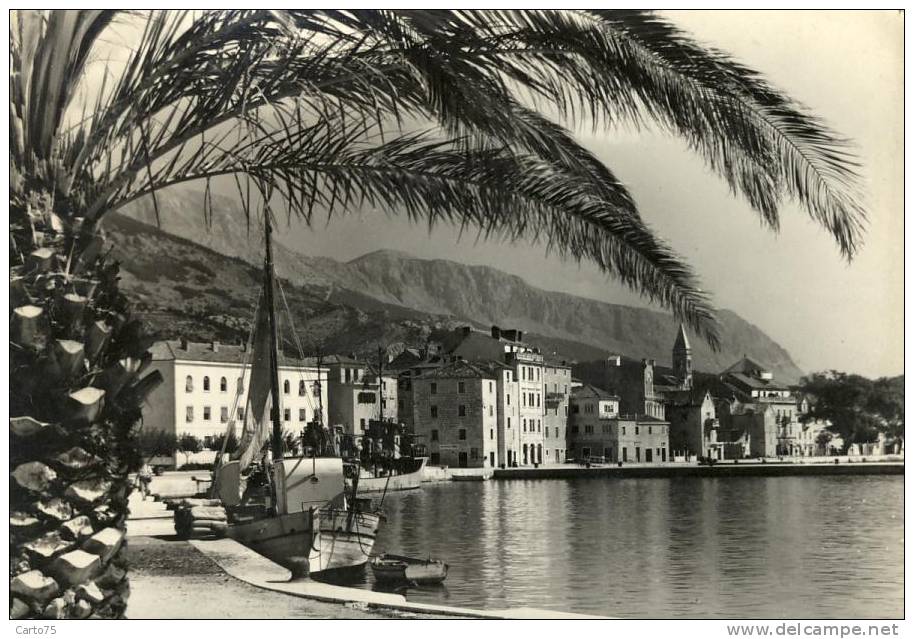 CROATIE - MAKARSKA - Le Port - Croatie