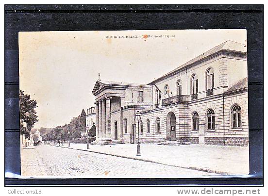 HAUTS DE SEINE - Bourg La Reine - La Mairie Et L'église - Bourg La Reine