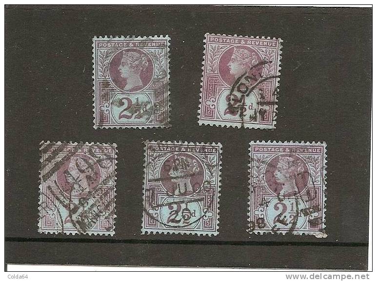 Petit Lot G-B N° 95 (Yvert & Tellier ) - Used Stamps