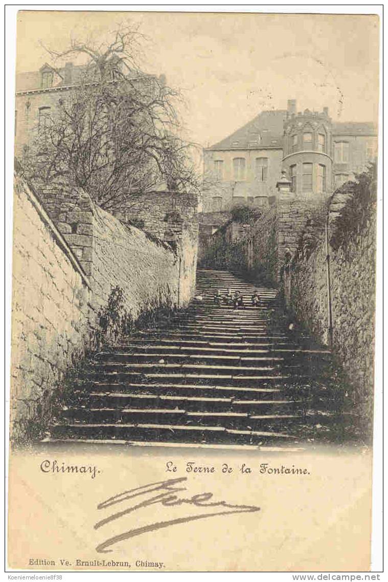 CHIMAY - LE FERNE DE LA FONTAINE - Chimay