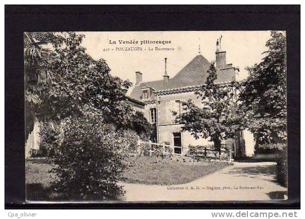 85 POUZAUGES Chateau, Darotterie, Ed Dugleux 442, Vendée Pittoresque, 190? - Pouzauges