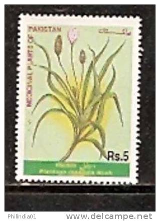 Pakistan 1999 Medicinal Palnt - Plantain, Flower, Health, Herbal Sc 941 MNH # 1335 - Pakistan