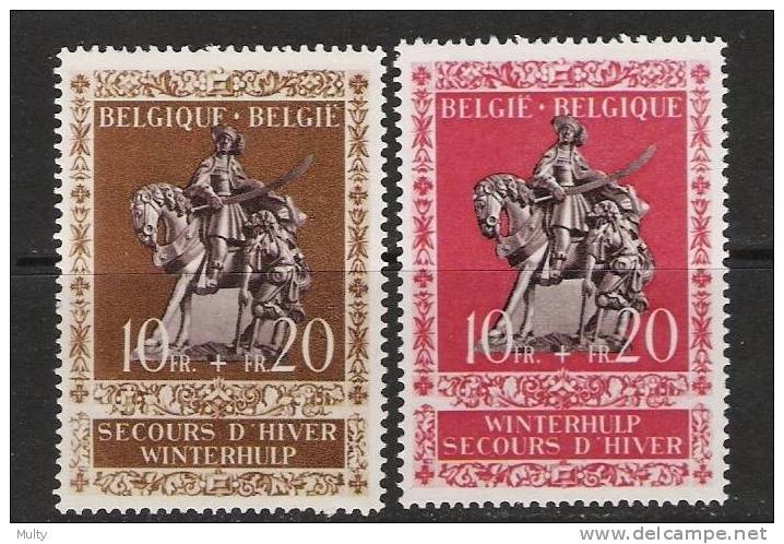 Belgie OCB 613 / 614 (**) - Unused Stamps