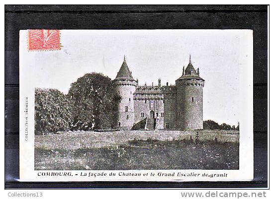 ILE ET VILAINE - Combourg - La Façade Du Château Et Le Grand Escalier De Granit - Combourg