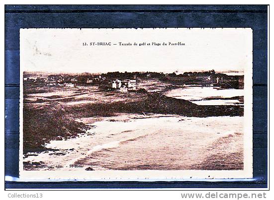 ILE ET VILAINE - Saint Briac - Terrain De Golf Et Plage Du Port Hue - Saint-Briac
