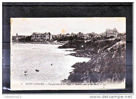 ILE ET VILAINE - Saint Lunaire - Vue Générale De La Plage - Saint-Lunaire