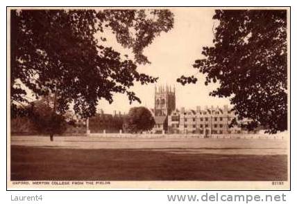 Old England  Postcard - Carte Ancienne Angleterre - Oxford - Oxford