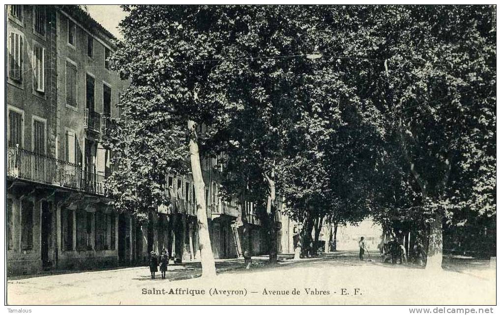 12 - SAINT AFFRIQUE - Avenue De Vabres - - Saint Affrique