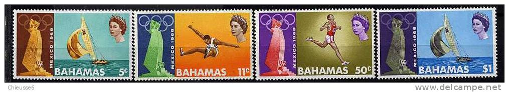 Bahamas ** N° 265 à 268 - J.O. De Moscou - Bahamas (1973-...)