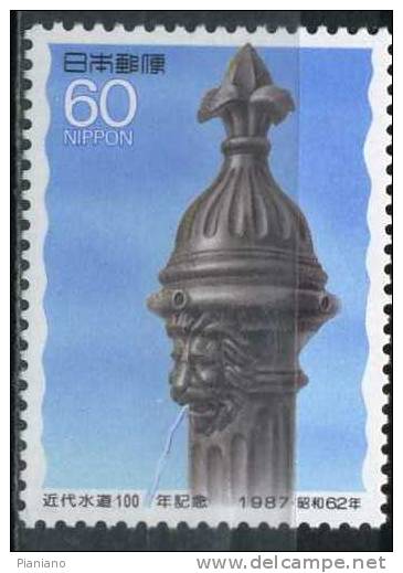 PIA - JAP - 1987 : 100° Du Système Urbain De Distribution D´eau - (Yv 1653) - Unused Stamps
