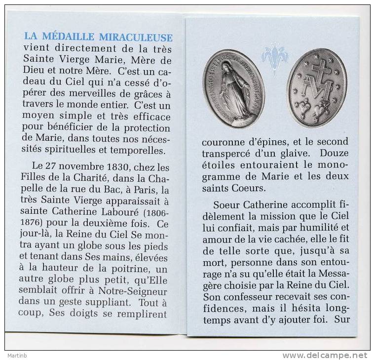 Petite Medaille Religion Catholique SAINTE VIERGE - Religion & Esotericism