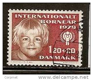 DENMARK - ANNÉE De L ENFANT  - Yvert # 677 - VF USED - Used Stamps