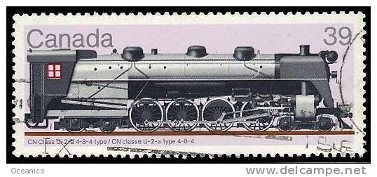 Canada (Scott No.1120 - Locomotive) (o) - Oblitérés