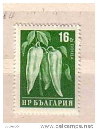 Bulgaria / Bulgarie  1959 Peppers (II)  1v.-MNH - Gemüse