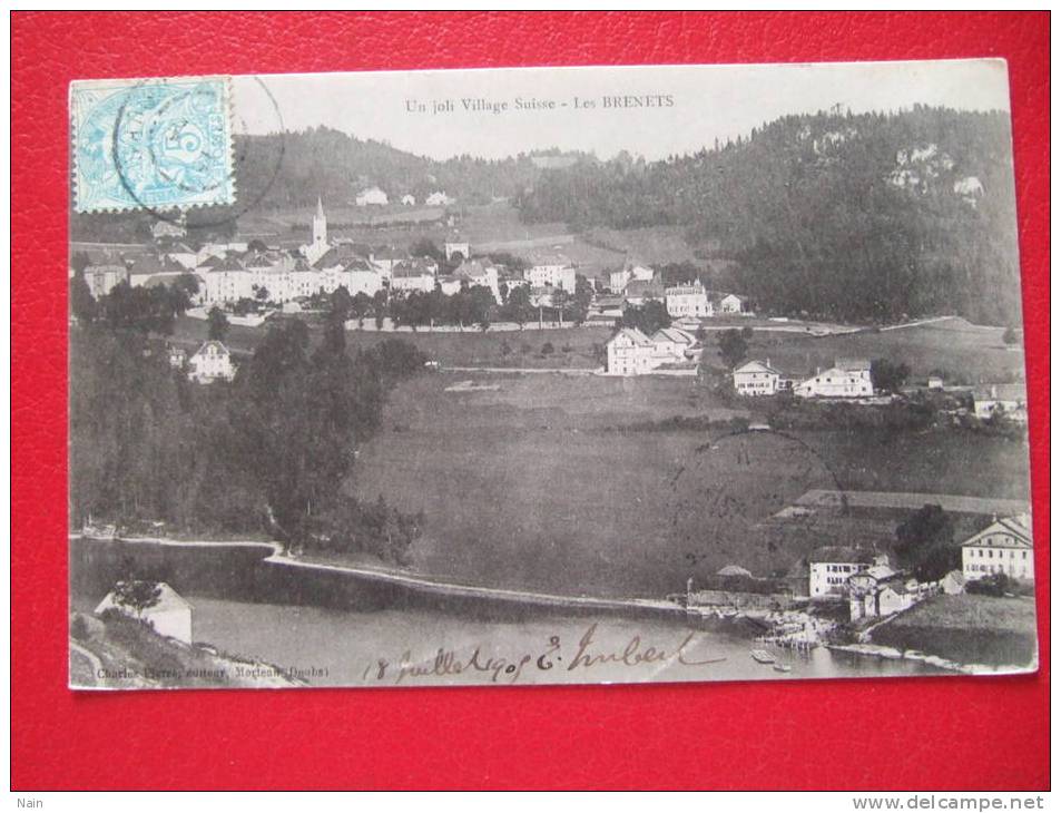 Suisse - LES BRENETS - Un Joli Village Suisse. - Les Brenets