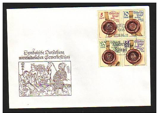 DDR FDC  2884-7  (e3545) Siehe Scan - Lettres & Documents