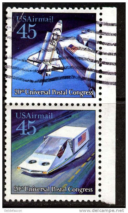 ETATS-UNIS D´AMERIQUE - Yvert -  PA 119  - 117 - Cote 2 € - Verenigde Staten