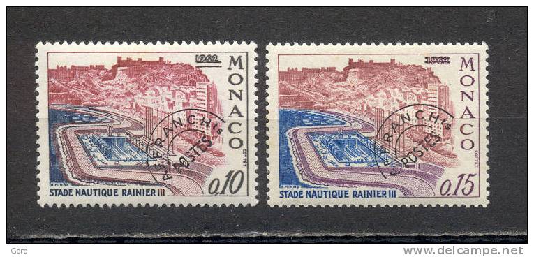 Mónaco  1964-67.-  Y&T Nº  23/24  **  ( Preobliterés ) - Precancels