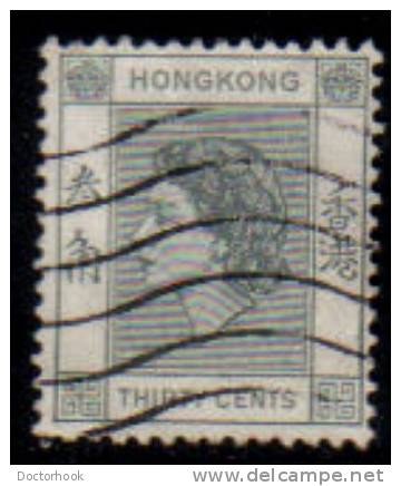 HONG KONG   Scott #  190   F-VF USED - Gebruikt