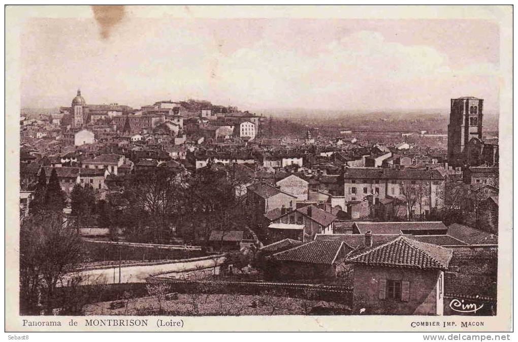 PANORAMA DE MONTBRISON - Montbrison