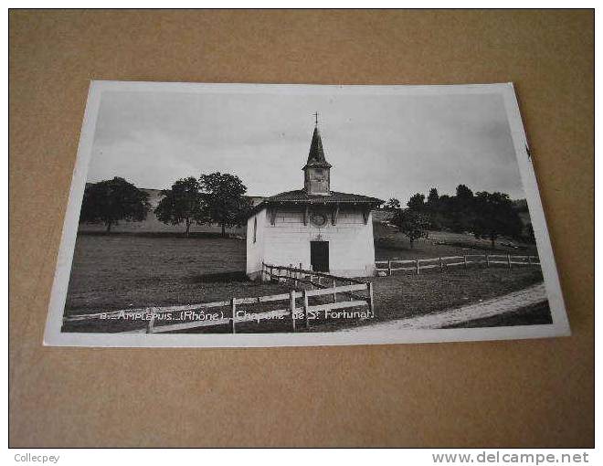 CPSM AMPLEPUIS Chapelle De St Fortunat N°8 - Amplepuis