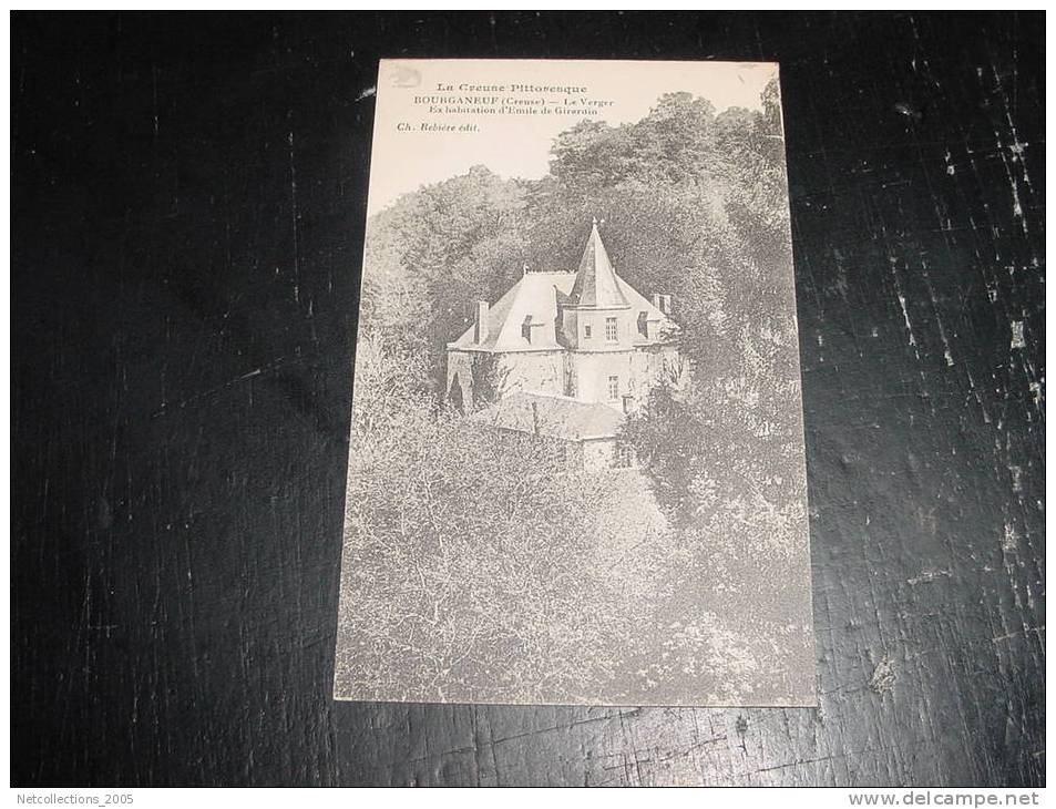 BOURGANEUF - LE VERGER EX HABITATION D'EMILE DE GIRARDIN - 23 CREUSE - CARTE POSTALE FRANCE - Bourganeuf