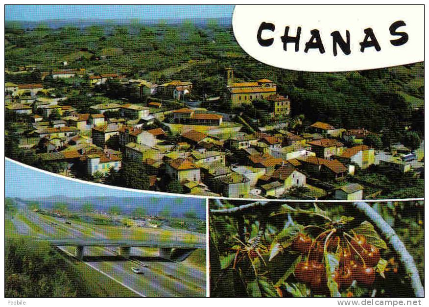 Carte Postale 38. Chanas Trés Beau Plan - Chanas