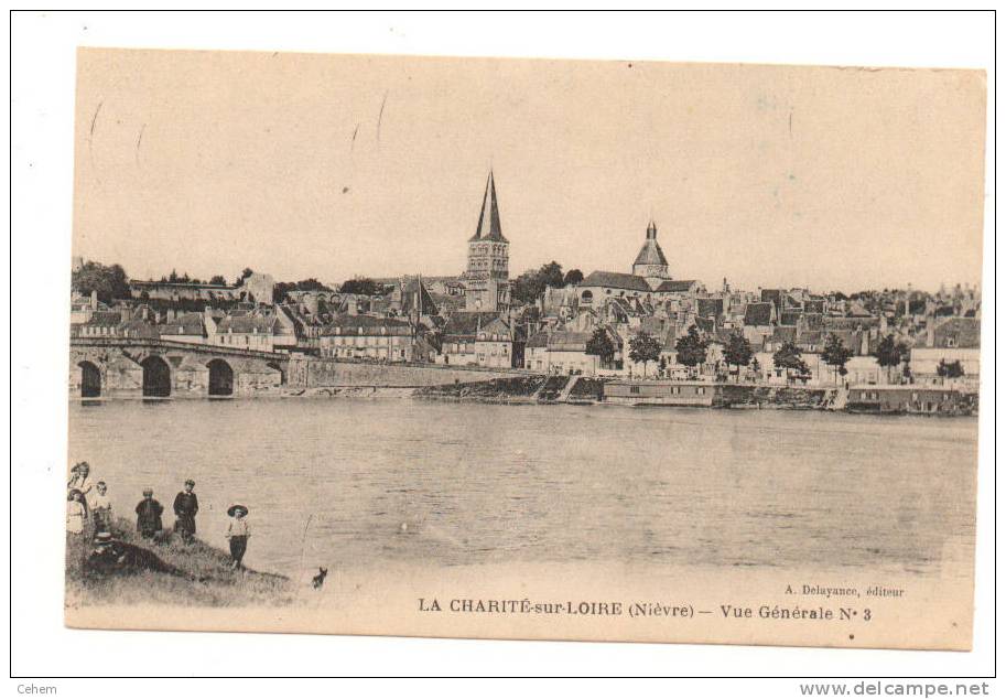 LA CHARITE SUR LOIRE 58 VUE GENERALE N°3 #1089 - La Charité Sur Loire