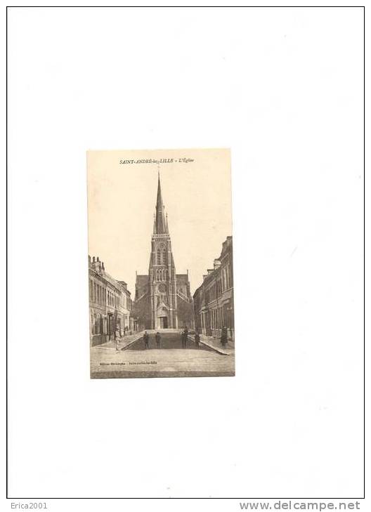 Saint André Les Lille .l´église. - Sonstige & Ohne Zuordnung