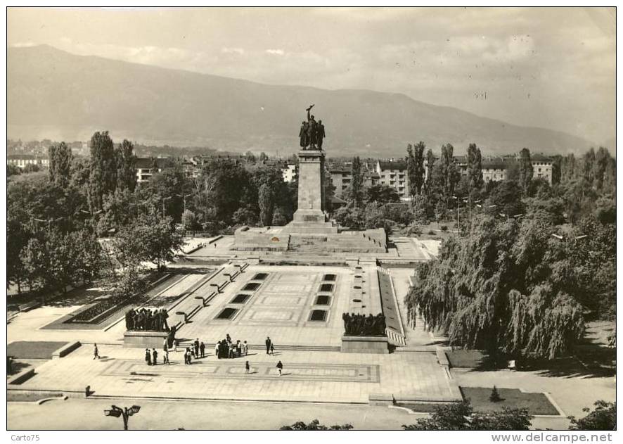 BULGARIE - SOFIA - Rue Partchevitch 1939 - Monument De L'Armée Soviétique - Bulgarie