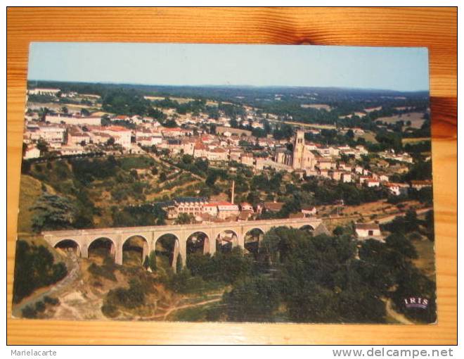 M519 -   Bellac Vu Du Ciel  1977  Le Limousin Touristique - Bellac