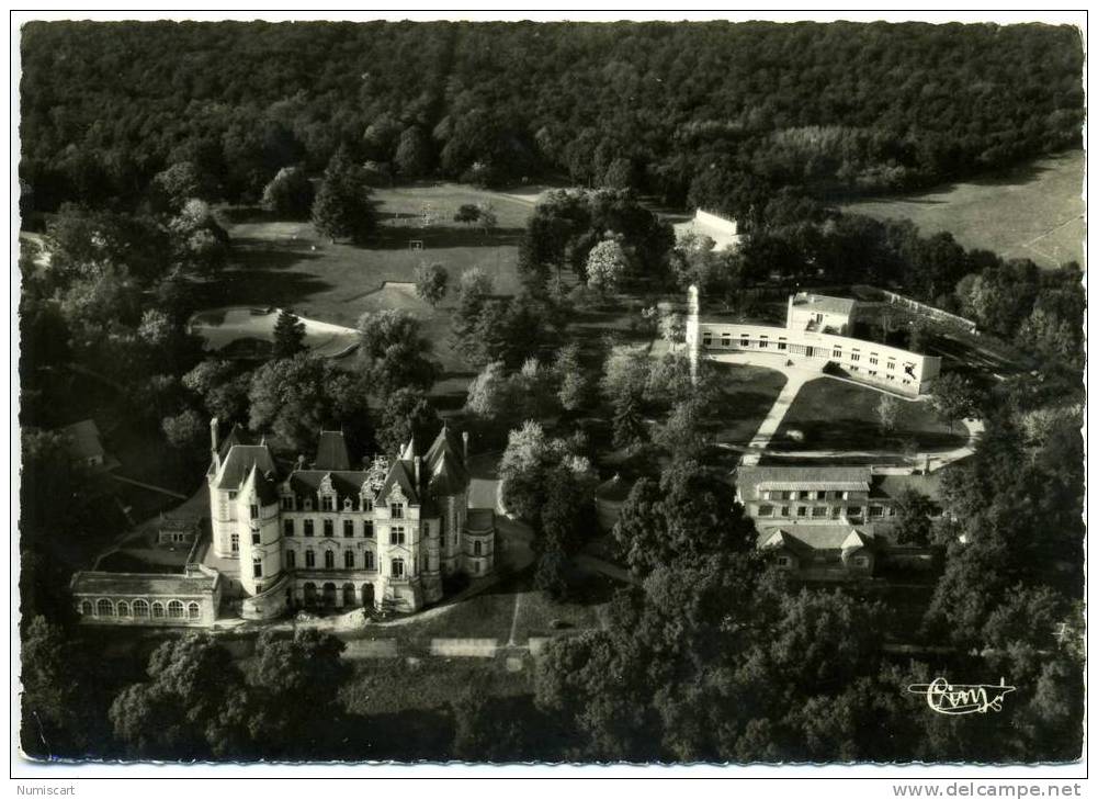 CPSM...DE VOUNEUIL...G. FORMAT...LE CHATEAU DE BOIVRE... - Vouneuil Sous Biard