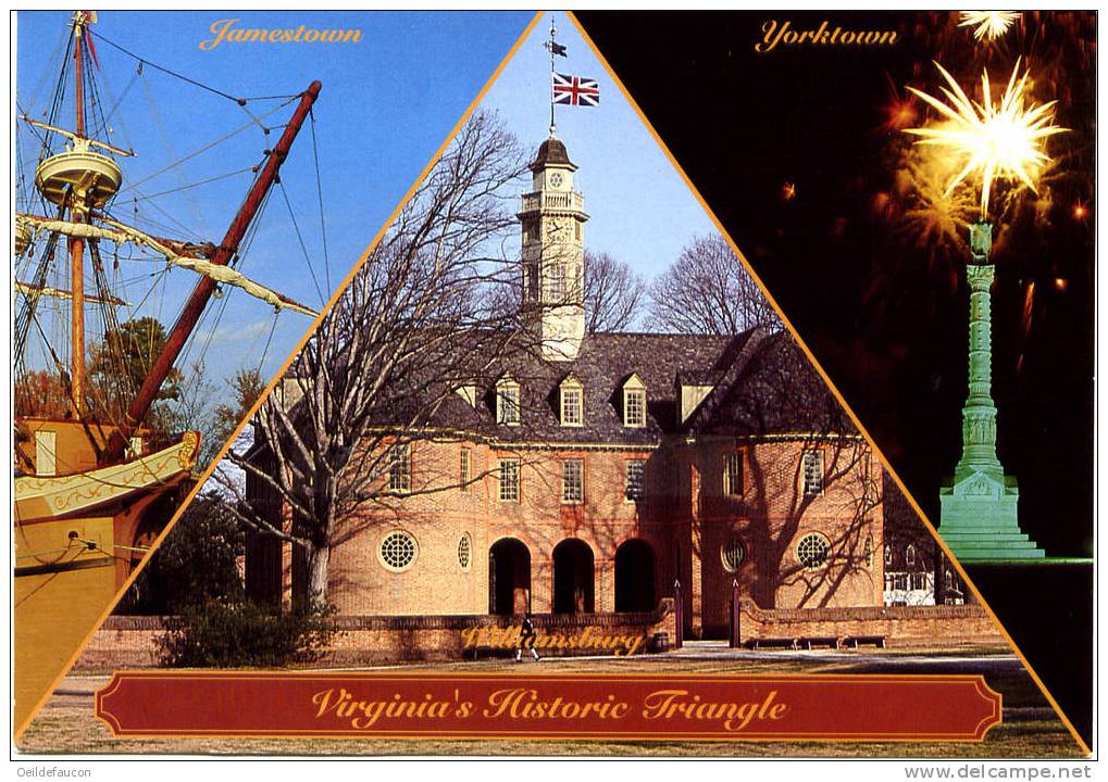 Triangle : Williamsburg - Jamestown Et Yorktown - Autres & Non Classés