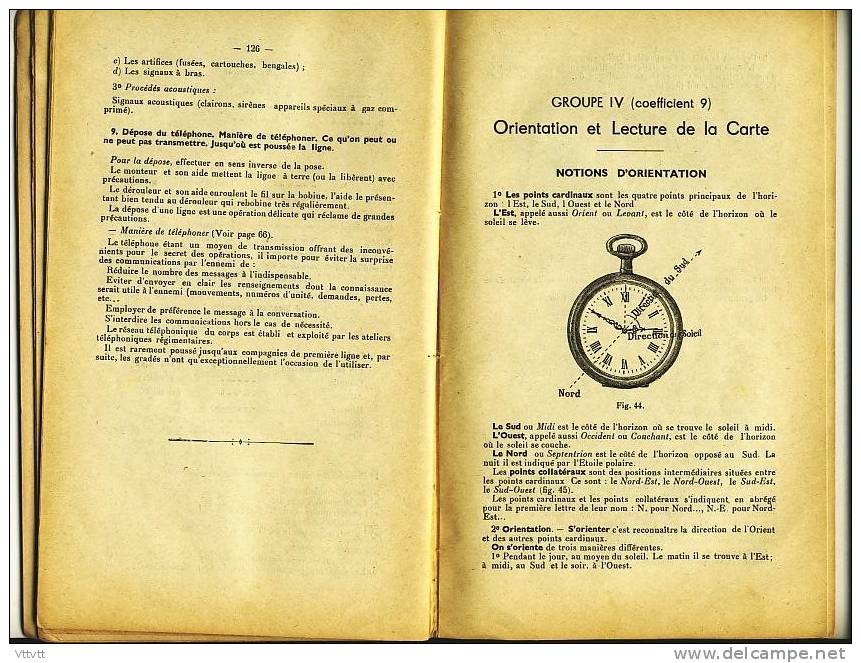 "Guide-Manuel De Préparation Militaire Elementaire" Capitaine P. De La Porte (1938) 180 Pages (13,5 Cm Sur 21,5 Cm) - Français