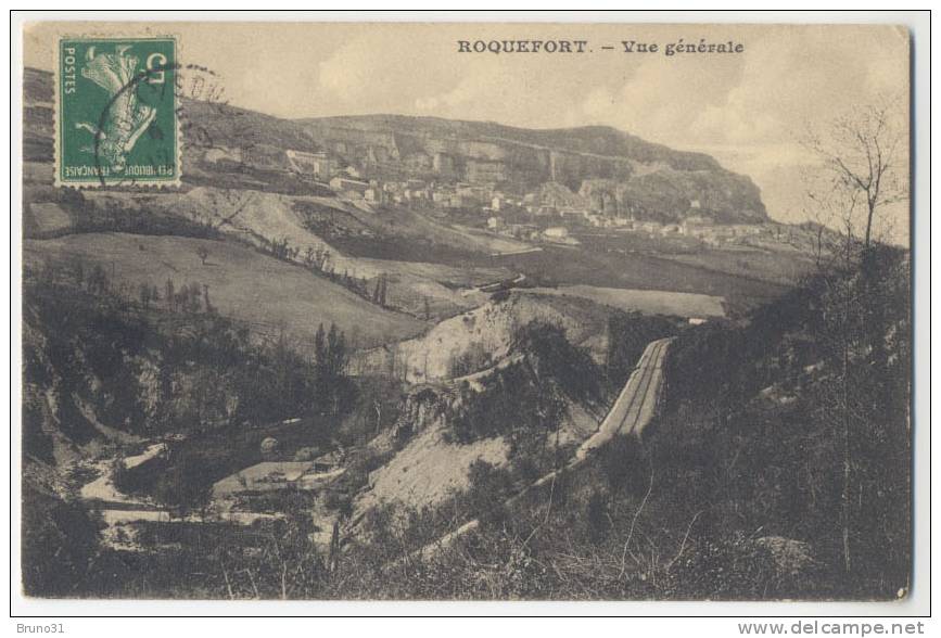 Roquefort : Vue Générale - 1907 . - Roquefort