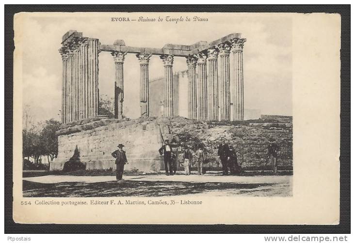 EVORA (Portugal) - Ruinas Do Templo De Diana - Evora