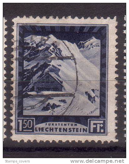 LIECHTENSTEIN USED MICHEL €65.00 - Gebruikt