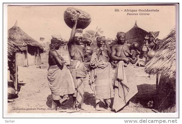 LOT-KO , AFRIQUE DIVERS , FORTIER N° 229 , Femmes Cereres ( Femme Seins Nus ) - Non Classés